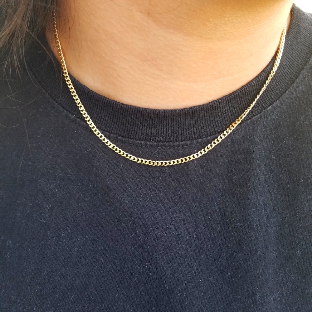 Gold Chain 14k Gold Cuban Link